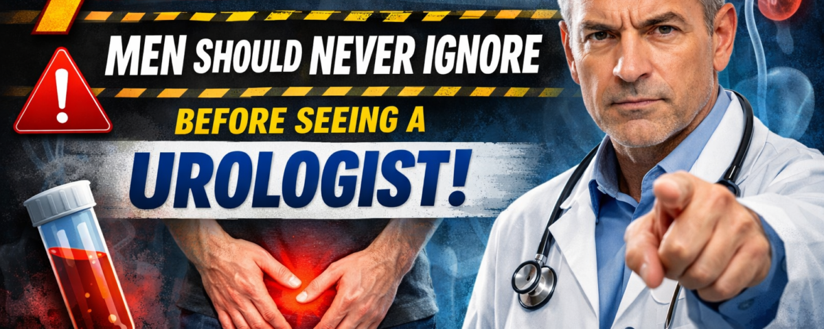 7 critical signs men should never ignore before seeing a urologist infographic
