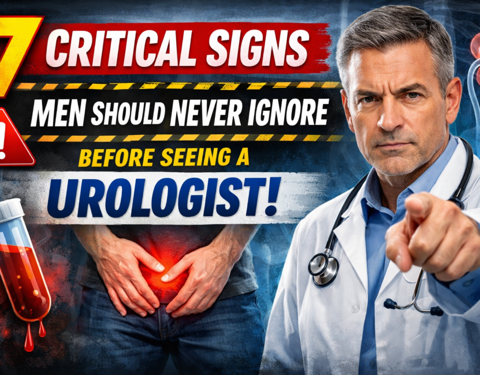 7 critical signs men should never ignore before seeing a urologist infographic