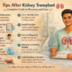 Kidney transplant recovery tips