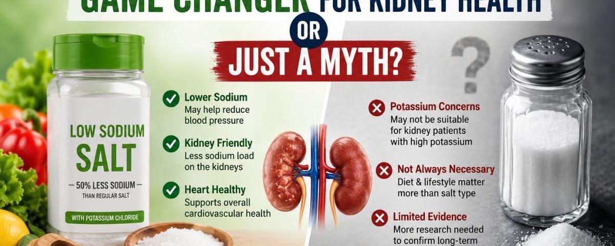 Low Sodium Salt for Kidney Health
